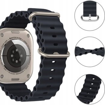 Pasek Tech Protect Iconband Pro do Apple Watch 49/45/44/42 mm, czarny - TECH-PROTECT