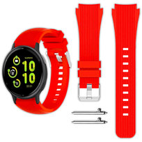 Pasek Vanfone do Garmin Approach S12/S40/S42/S44/S50, Venu SQ/SQ 2/2 Plus, Vivoactive 3/5/6, Forerunner 55/245/645, Vivomove HR/3/Style/Sport, D2 Air, czerwony