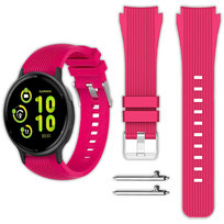 Pasek Vanfone do Garmin Approach S12/S40/S42/S44/S50, Venu SQ/SQ 2/2 Plus, Vivoactive 3/5/6, Forerunner 55/245/645, Vivomove HR/3/Style/Sport, D2 Air, hot pink