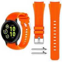 Pasek Vanfone do Garmin Approach S12/S40/S42/S44/S50, Venu SQ/SQ 2/2 Plus, Vivoactive 3/5/6, Forerunner 55/245/645, Vivomove HR/3/Style/Sport, D2 Air, pomarańczowy