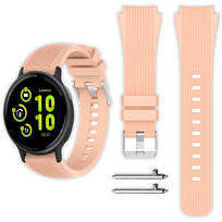 Pasek Vanfone do Garmin Approach S12/S40/S42/S44/S50, Venu SQ/SQ 2/2 Plus, Vivoactive 3/5/6, Forerunner 55/245/645, Vivomove HR/3/Style/Sport, D2 Air, pudrowy róż
