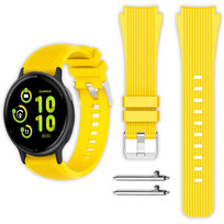 Pasek Vanfone do Garmin Approach S12/S40/S42/S44/S50, Venu SQ/SQ 2/2 Plus, Vivoactive 3/5/6, Forerunner 55/245/645, Vivomove HR/3/Style/Sport, D2 Air, żółty