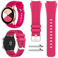 Pasek Vanfone do Samsung Galaxy Watch 4 5 6 7 40mm/44mm/45mm/46mm/47mm Pro Active 2, hot pink