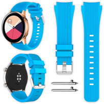 Pasek Vanfone do Samsung Galaxy Watch 4 5 6 7 40mm/44mm/45mm/46mm/47mm Pro Active 2, niebieski