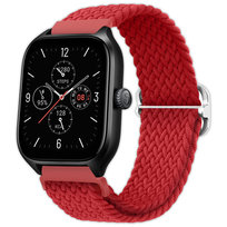 Pasek Vanfone do Xiaomi Amazfit GTS 2/2e/2 Mini/3/4/4 Mini, BIP S/Lite/U Pro/3 Pro, GTR 42mm, Zepp E, Mibro Lite/Air, czerwony