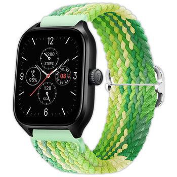 Pasek Vanfone do Xiaomi Amazfit GTS 2/2e/2 Mini/3/4/4 Mini, BIP S/Lite/U Pro/3 Pro, GTR 42mm, Zepp E, Mibro Lite/Air, zielona limonka - Vanfone