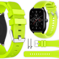 Pasek Vanfone do Xiaomi Amazfit GTS 2/2e/2 Mini/3/4/4 Mini, BIP S/Lite/U Pro/3 Pro, GTR 42mm, Zepp E, Mibro Lite/Air, zielony