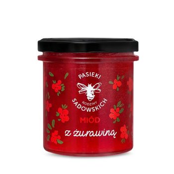 Pasieki Rodziny Sadowskich Miód Z Żurawiną, 430G - Pasieka rodziny Sadowskich