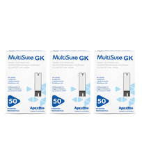 Paski testowe do glukometru MultisureGK pomiar glukozy we krwi 3 x 50 sztuk