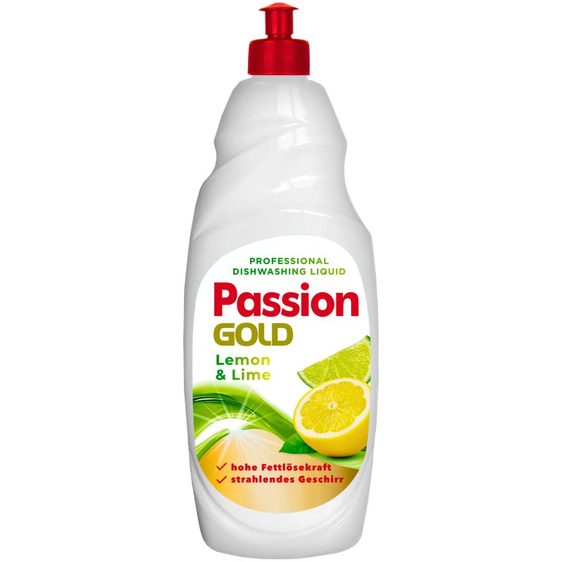 Zdjęcia - Ręczne zmywanie naczyń Passion Gold PŁYN DO MYCIA NACZYŃ LEMON&LIME 850ML 
