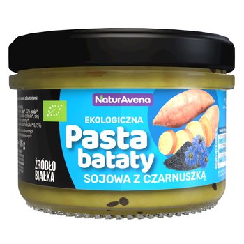 Pasta Bataty Sojowa z Czarnuszką Bio 185 g - NaturAvena - Naturavena