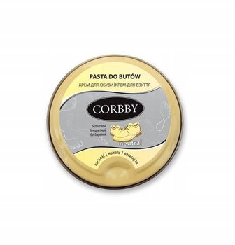 Pasta do butów shoe polish corbby bezbarwny