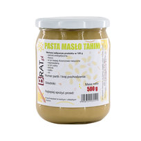 PASTA SEZAMOWA TAHINI 500 g - BRAT Brat