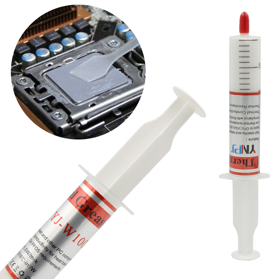 PASTA TERMOPRZEWODZĄCA NA PROCESOR CPU 30ML 30G Inna marka Sklep