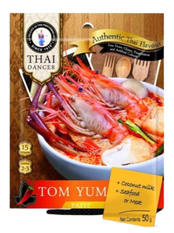 PASTA TOM YUM TAJSKA ZUPA KUCHNIE ŚWIATA THAI DANCER 50G Inna marka