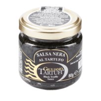 Pasta truflowa z czarnej trufli 5%, 80 g (Salsa Tartufata nera) GIULIANO TARTUFI