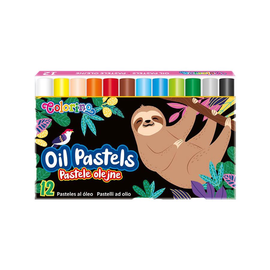Pastele olejne 12 kolorów Colorino Wildkid 22174PTR - Colorino | Sklep ...