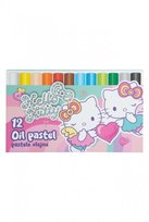 PASTELE OLEJNE HELLO KITTY 12 KOLORÓW Patio