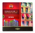 Pastele suche Koh-I-Noor seria Toison D'or, 24 kolory - Koh-I-Noor