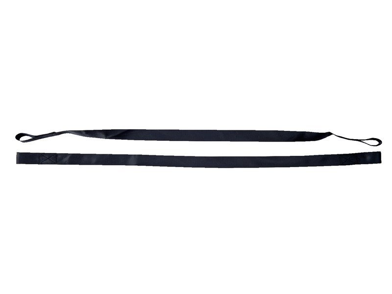 Pasy AMAZONAS Tree Hugger, czarne, 2,5x80 cm, 2 szt.