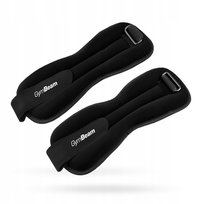 PASY Z CIĘŻAREM NA KOSTKI NADGARSTKI 2KG - GymBeam