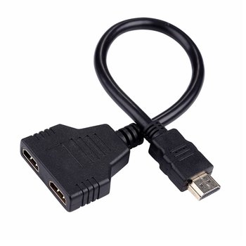 Pasywny Splitter HDMI 1x2 rozgałęźnik obrazu - HP