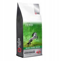 Pasza Nuba Herbi Mash - mesz ziołowy - worek 15kg Nuba Equi
