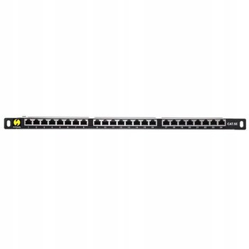 Patch panel 19&#039;&#039; Netrack 24-porty kat. 5e FTP, 0,5U z półką - Inny producent