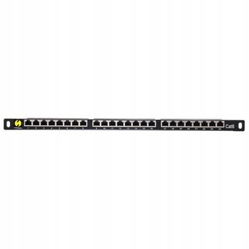 Patch panel 19&#039;&#039; Netrack 24-porty kat. 6 FTP, 0,5U z półką - Inny producent