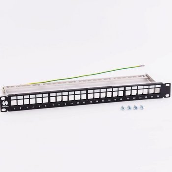 Patch Panel Keystone 19" 24-Porty, Ftp Netrack - Inny producent