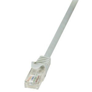 Patchcord CAT.6 U/UTP 0,25m szary - LogiLink