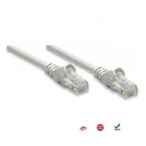 Patchcord Intellinet Cat.6 UTP 100% Miedź 10m Szary - Intellinet
