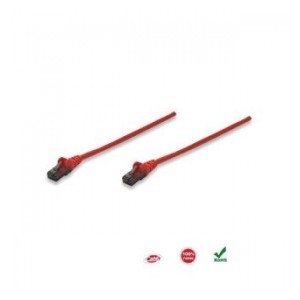 Patchcord Intellinet UTP Cat.6 5m Czerwony, 100% miedź - Intellinet