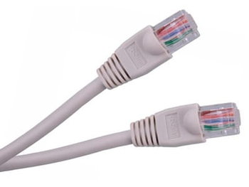 Patchcord kabel UTP 8c wtyk-wtyk 0,5m Cu 5901436722441 - IMPORT