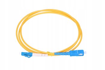 Patchcord LC/UPC-SC/UPC Jednomodow Simplex3mm 0,5m - EXTRALINK