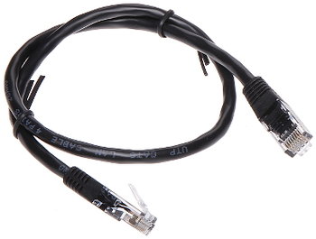 Patchcord Rj45/6/0.5-Black 0.5 M - Delta