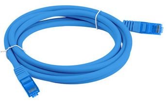 Patchcord S/FTP 6a LANBERG Fluke Passed PCF6A-10CC-0050-B, 0.5 m - LANBERG