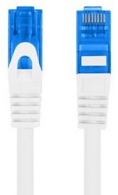 Patchcord S/FTP 6a LANBERG Fluke Passed PCF6A-10CC-0050-W, 0.5 m - LANBERG