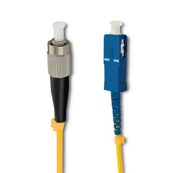 Patchcord światłowodowy FC/UPC - SC/UPC | Singlemode | 9/125 | G652D | Simplex | 10m