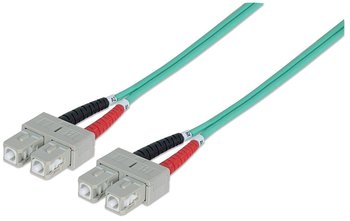 Patchcord światłowodowy INTELLINET OM3 50/125 MM SC-SC Duplex 1m - Intellinet