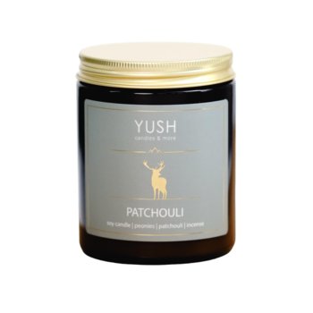 Patchouli - świeca sojowa 180ml - Yush