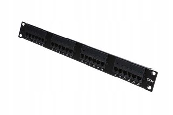 Patchpanel 24 porty CAT5E UTP Extralink - EXTRALINK