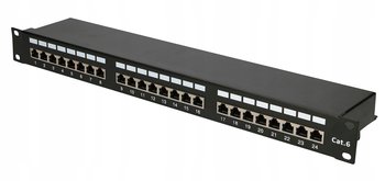 Patchpanel 24 porty CAT6 STP V2 Extralink - EXTRALINK
