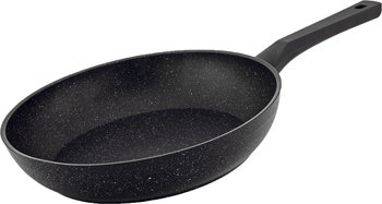 Patelnia 28Cm Granitowa Głęboka Gruba Indukcja Gaz Marmur Vivaldi - Görgel Metal