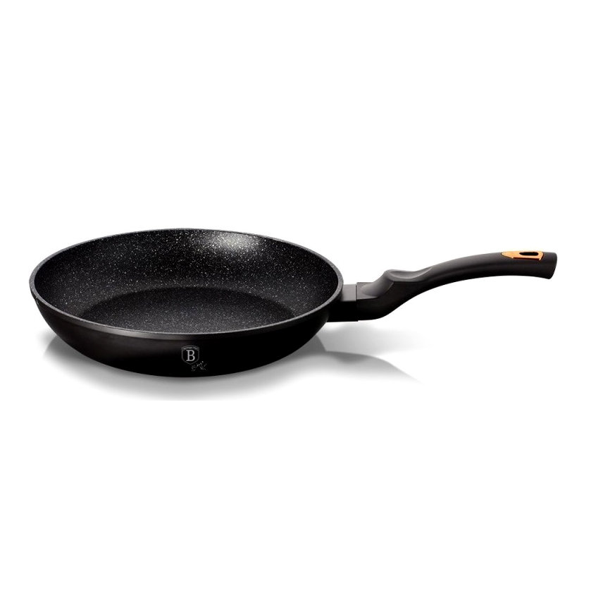 Patelnia 28 cm z powłoką marmurową Black Rose BerlingerHaus BH-1635