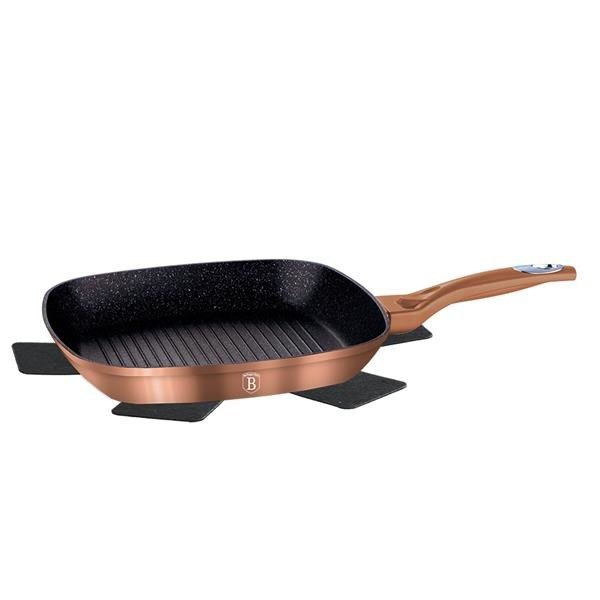 Patelnia Berlinger Haus Rosegold, różowe złoto, 28 cm, BH/1521