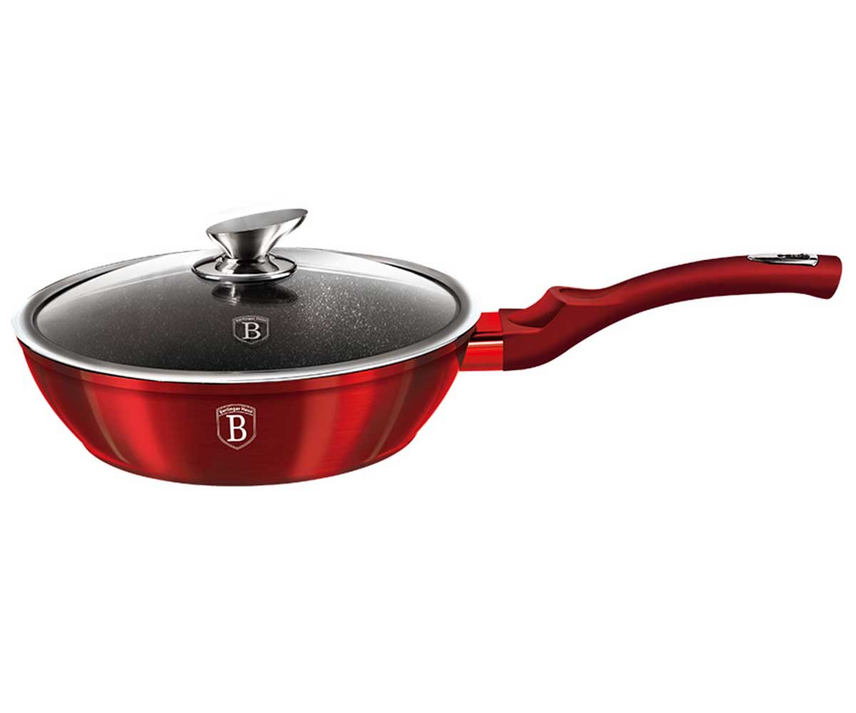 Patelnia Berlinger Haus, ze szklaną pokrywką, 24 cm, BH/1259