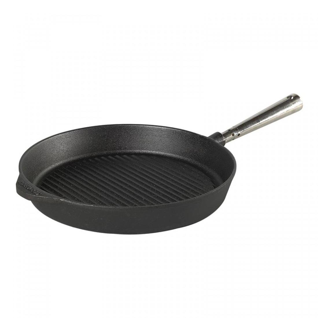 Patelnia do grillowania SKEPPSHULT Chef’s Selection, czarna, 28,9 cm