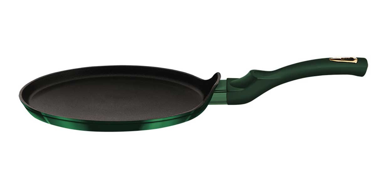Patelnia do naleśników Berlinger Haus Emerald, zielony, 25 cm, BH/6054