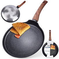 Patelnia do naleśników granitowa BLACK&WOOD 24 cm Vilde